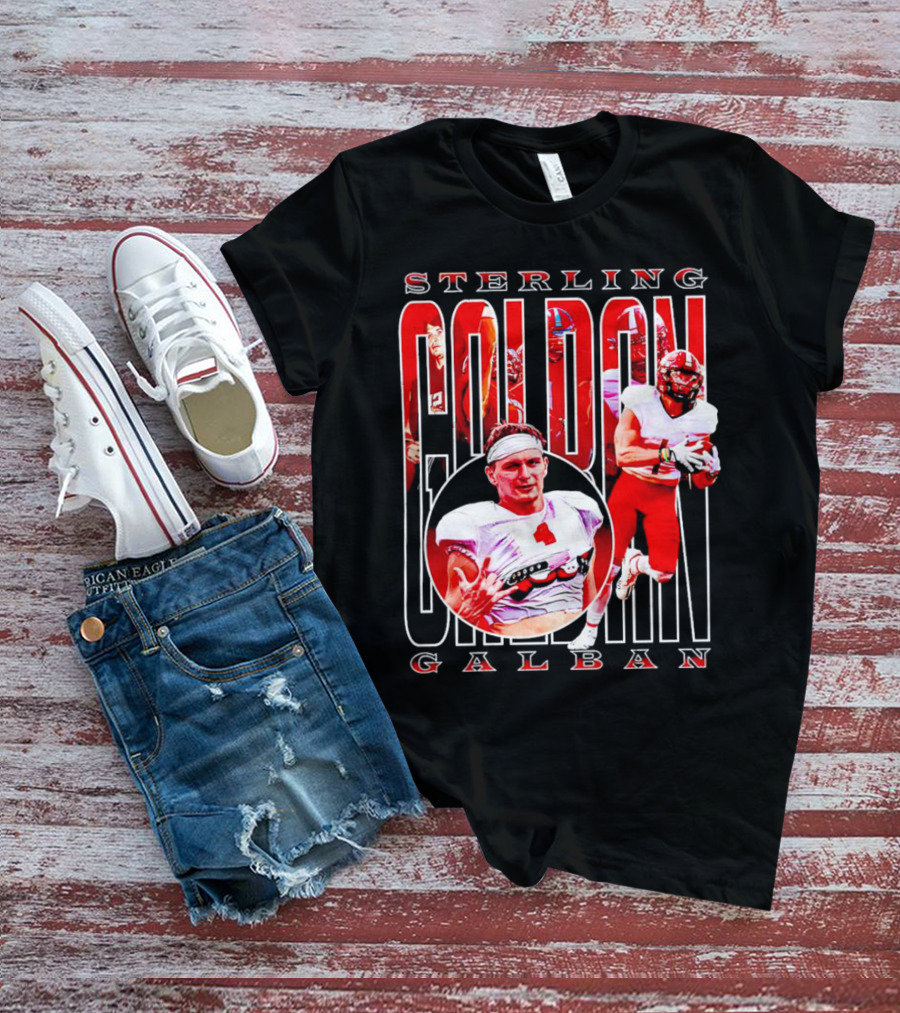 Sterling Galban Jacksonville State Gamecocks Football Star Receiver T-Shirt