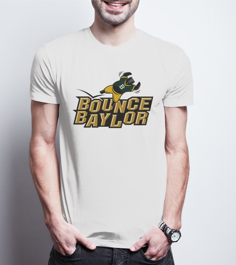 Bounce Baylor Baylor Bears Basketball Movement T-Shirt