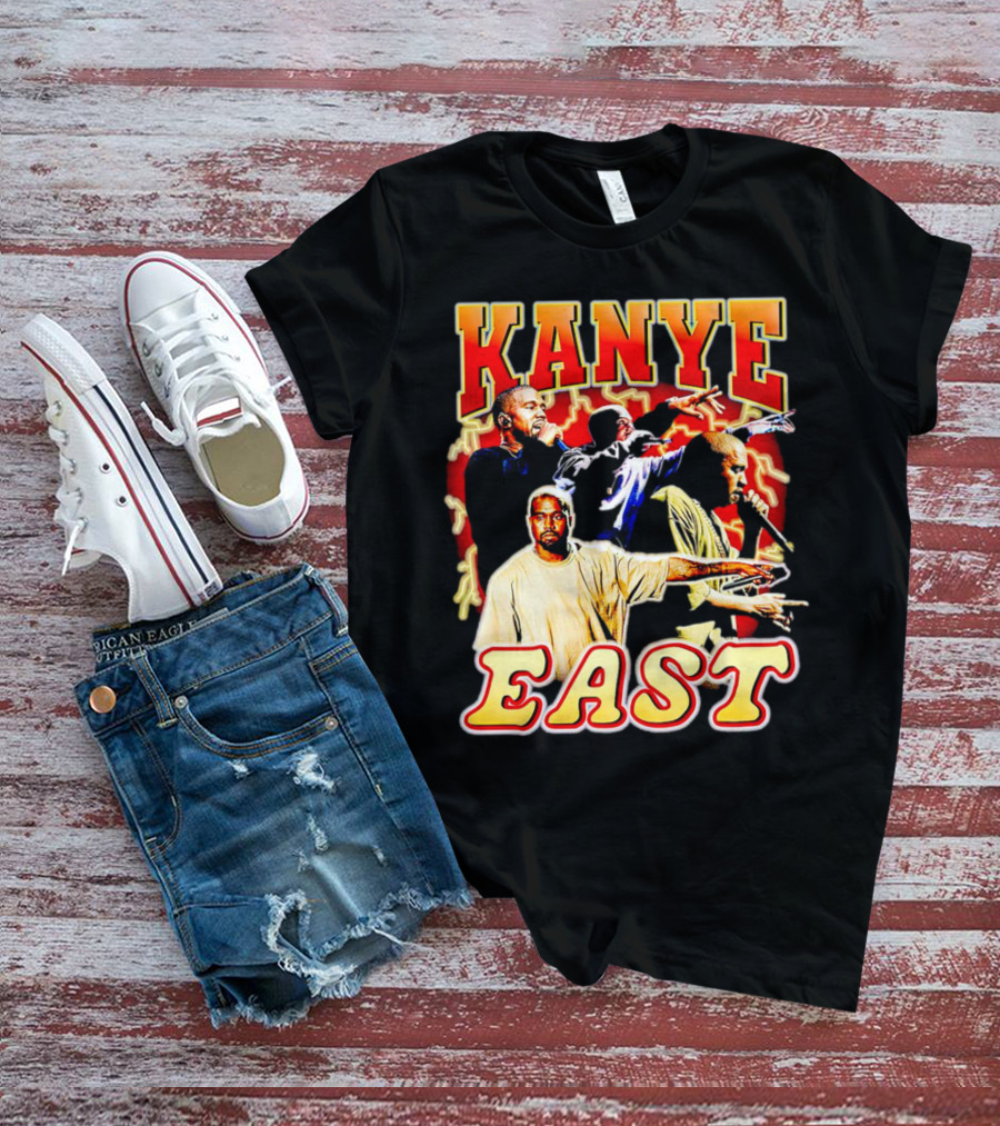 Kanye East Vintage Concert Collage T-Shirt