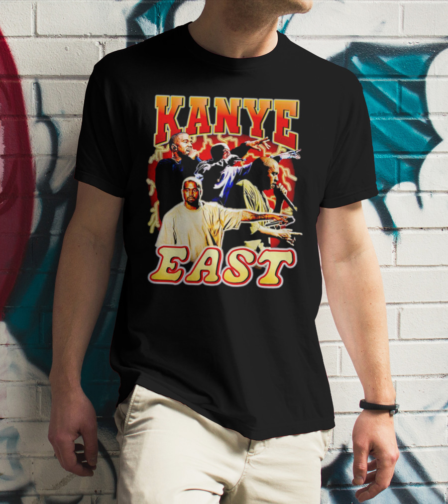Kanye East Vintage Concert Collage T-Shirt
