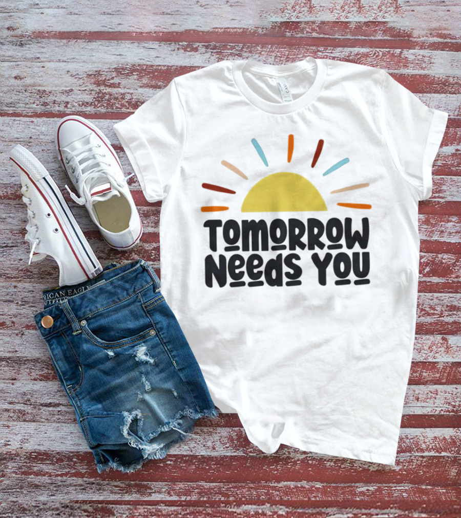 Tomorrow Needs You Sunburst T-Shirt