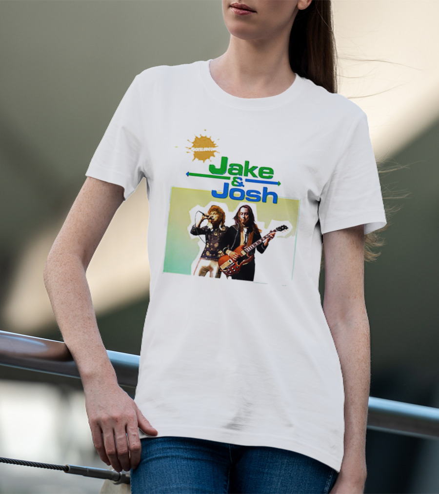 Nickelodeon Jake And Josh Rock Music Duo T-Shirt