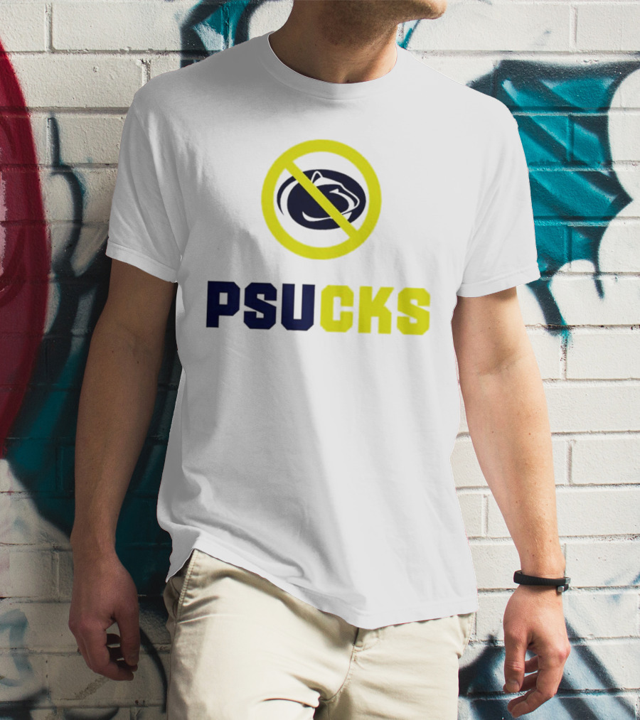 PSU Nittany Lions PSUCKS No T-Shirt