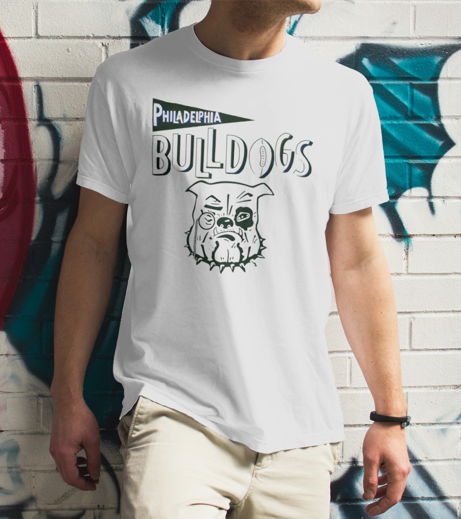 Philadelphia Bulldogs Bulldogs Football T-Shirt