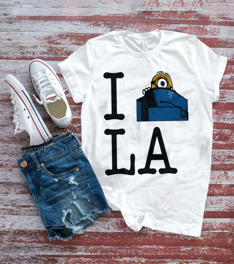 I Minion Yellow Guy LA T-Shirt