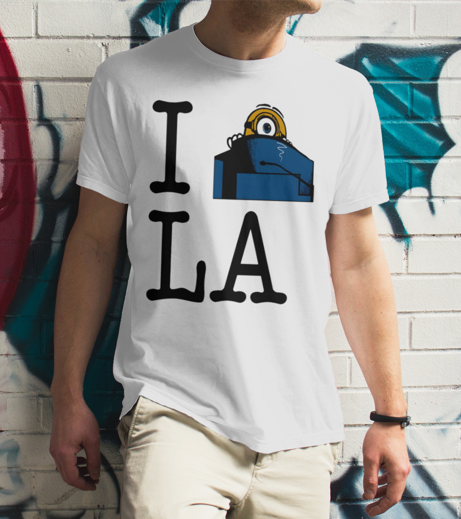 I Minion Yellow Guy LA T-Shirt