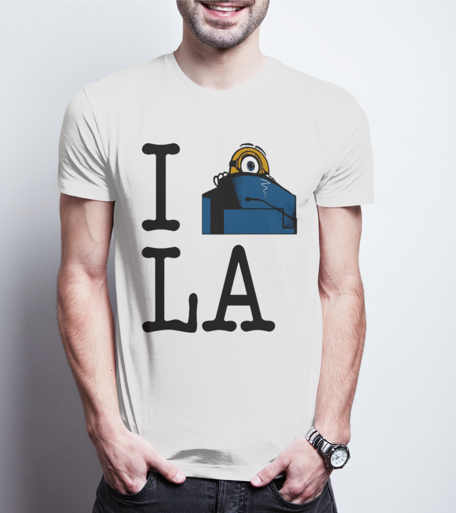 I Minion Yellow Guy LA T-Shirt