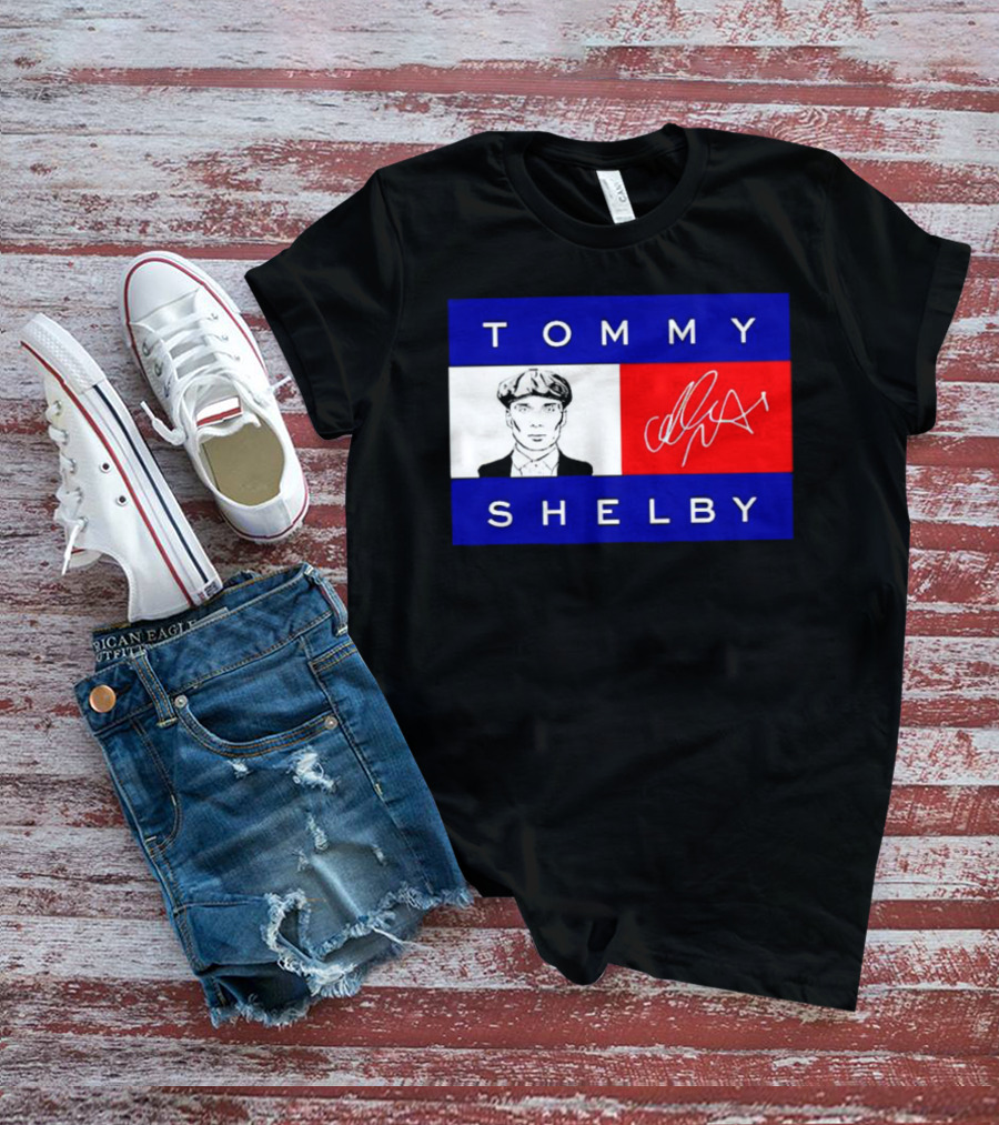 Tommy Shelby Peaky Blinders Signature Iconic T-Shirt