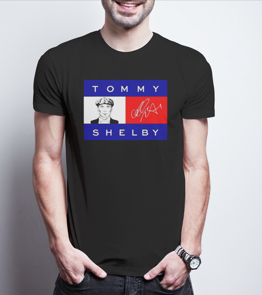 Tommy Shelby Peaky Blinders Signature Iconic T-Shirt