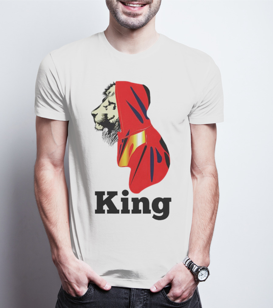 Jordan Travis King Lion In T-Shirt