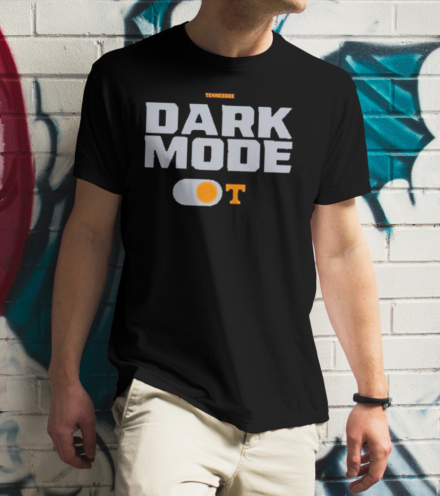 Tennessee Volunteers Dark Mode T With Switch T-Shirt