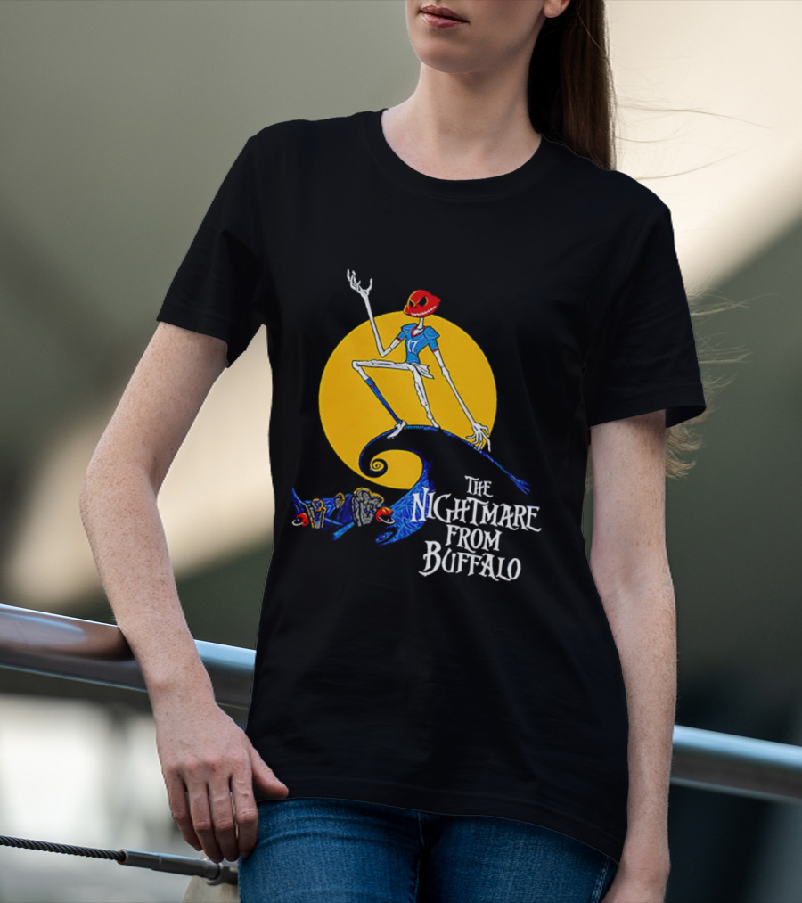 The Nightmare From Buffalo Bills Quarterback Fantasy Football Legend T-Shirt