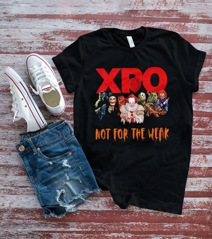 XPO Horror Icons Not For The Weak T-Shirt