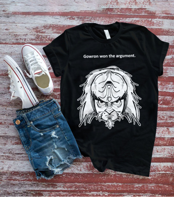 Gowron Won The Argument Star Trek Klingon Warrior T-Shirt