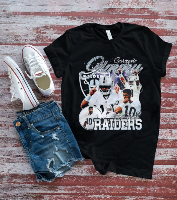 Jimmy Garoppolo Raiders Las Vegas Vintage Football Quarterback T-Shirt