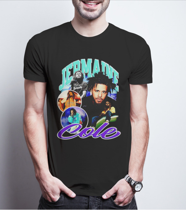 Jermaine Cole Vintage Collage T-Shirt