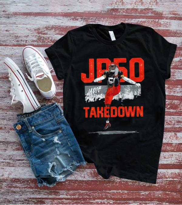 Jacob Phillips JP50 Cleveland Browns Takedown T-Shirt