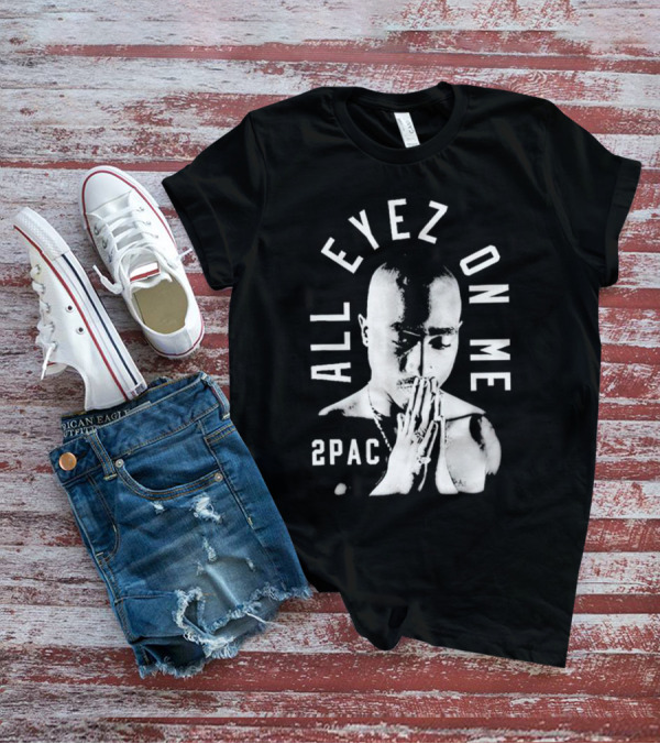 All Eyez On Me 2Pac Iconic Album Cover T-Shirt