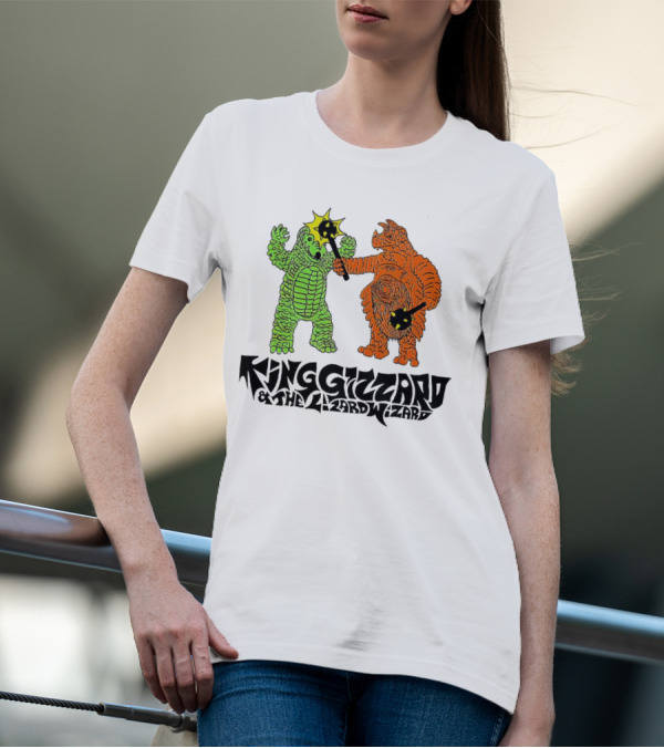 King Gizzard And The Lizard Wizard Monstrous Duel T-Shirt