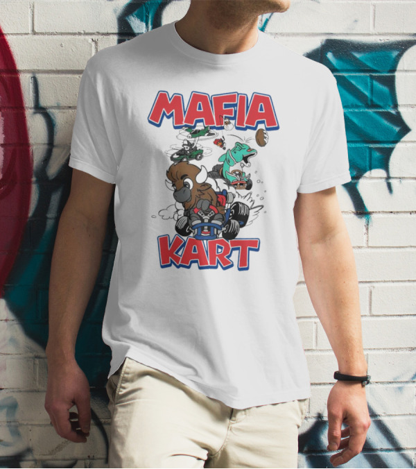 MAFIA KART Racing Animals In Action T-Shirt