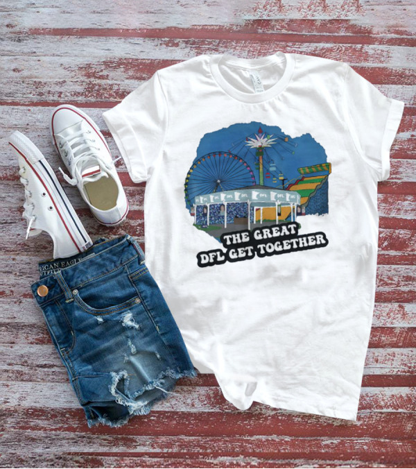 The Great DFL Get Together Ferris Wheel Carnival Scene T-Shirt