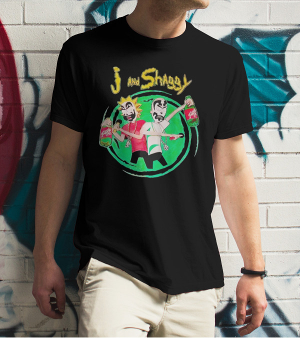 J And Shaggy Insane Clown Posse Rick And Morty Crossover Image T-Shirt