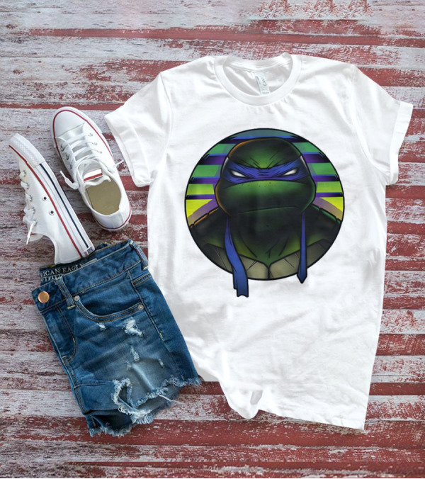 Leonardo Teenage Mutant Ninja Turtles Vintage Mutant Blue T-Shirt