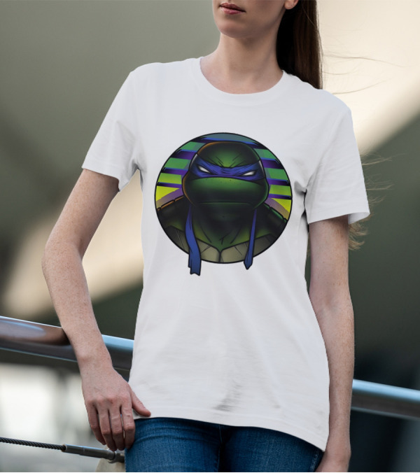 Leonardo Teenage Mutant Ninja Turtles Vintage Mutant Blue T-Shirt