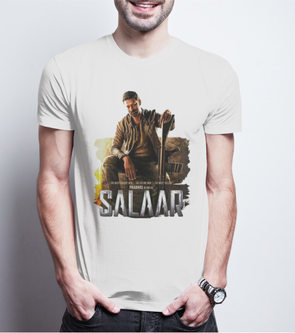Salaar Prabhas In The Most Violent Men Called One Man The Most Violent T-Shirt