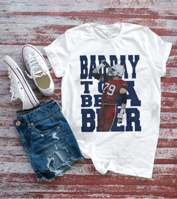 Spencer Brown Buffalo Bills 79 Bad Day To Be A Beer T-Shirt