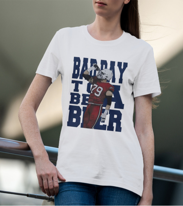 Spencer Brown Buffalo Bills 79 Bad Day To Be A Beer T-Shirt