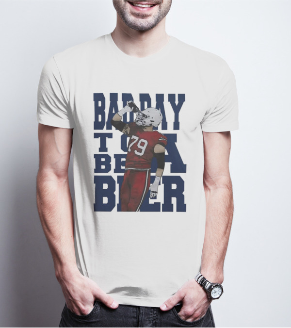 Spencer Brown Buffalo Bills 79 Bad Day To Be A Beer T-Shirt