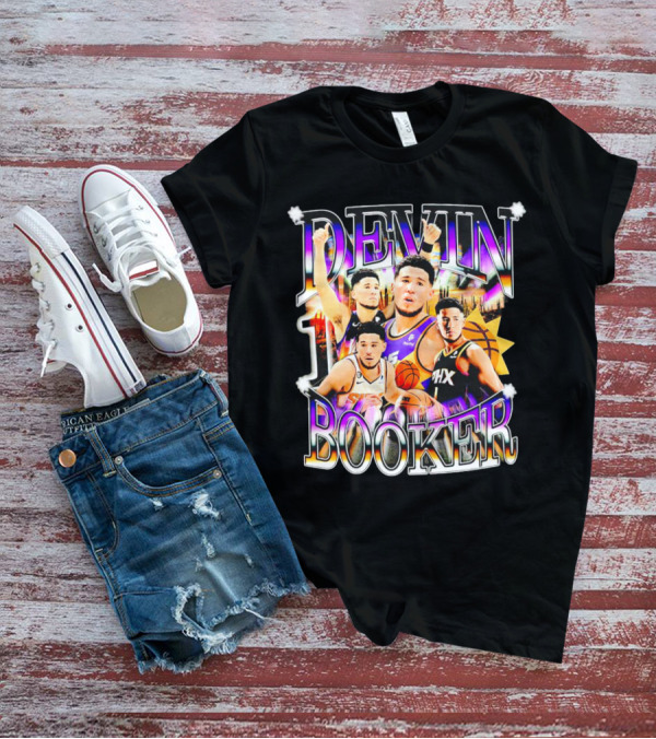 Devin Booker Phoenix Suns Vintage Desert Basketball T-Shirt