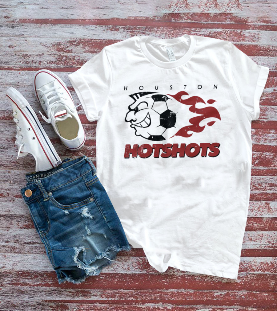 Houston Hotshots Soccer Flame T-Shirt