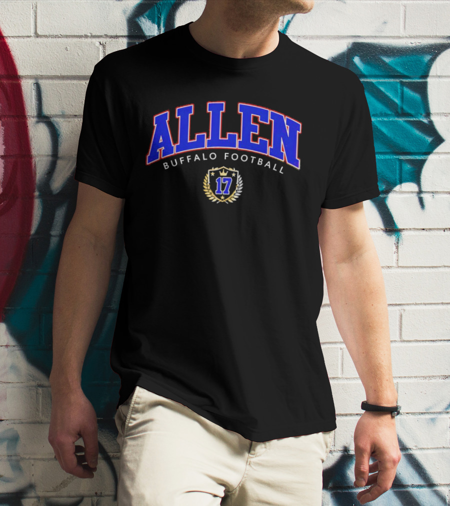 Allen Buffalo Football 17 T-Shirt