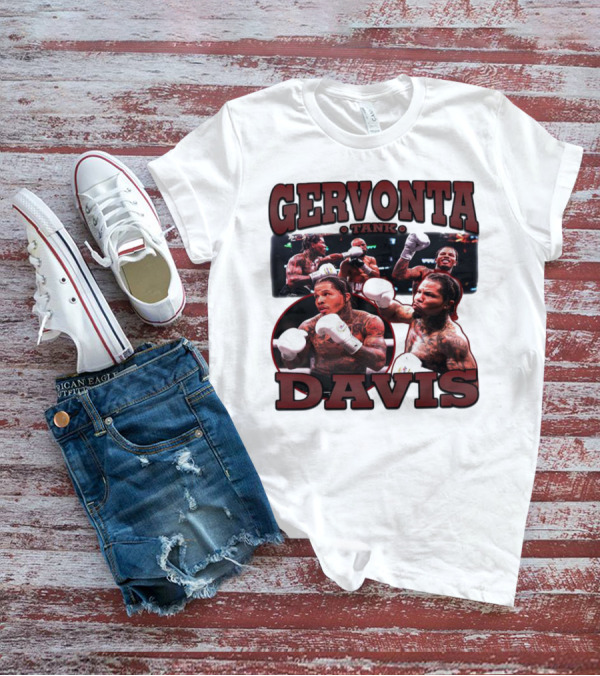 Gervonta Davis Tank Vintage Bootleg Boxing Collage T-Shirt