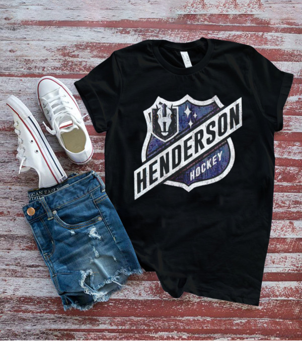 Henderson Hockey Knights Shield Badge T-Shirt