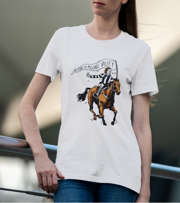 King Of Moonee Valley Jack Ginnivan Collingwood Football #35 T-Shirt