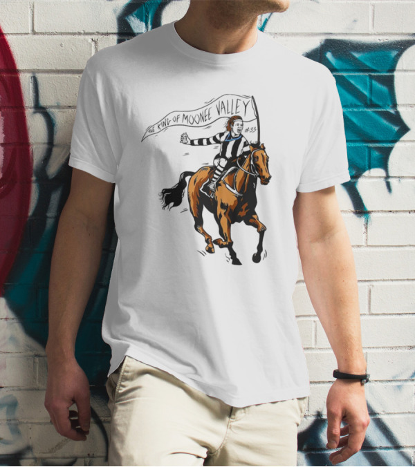 King Of Moonee Valley Jack Ginnivan Collingwood Football #35 T-Shirt
