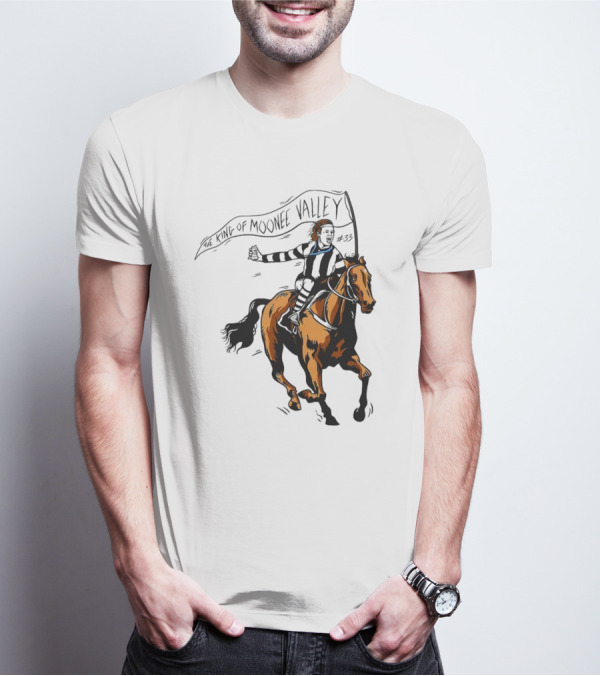 King Of Moonee Valley Jack Ginnivan Collingwood Football #35 T-Shirt