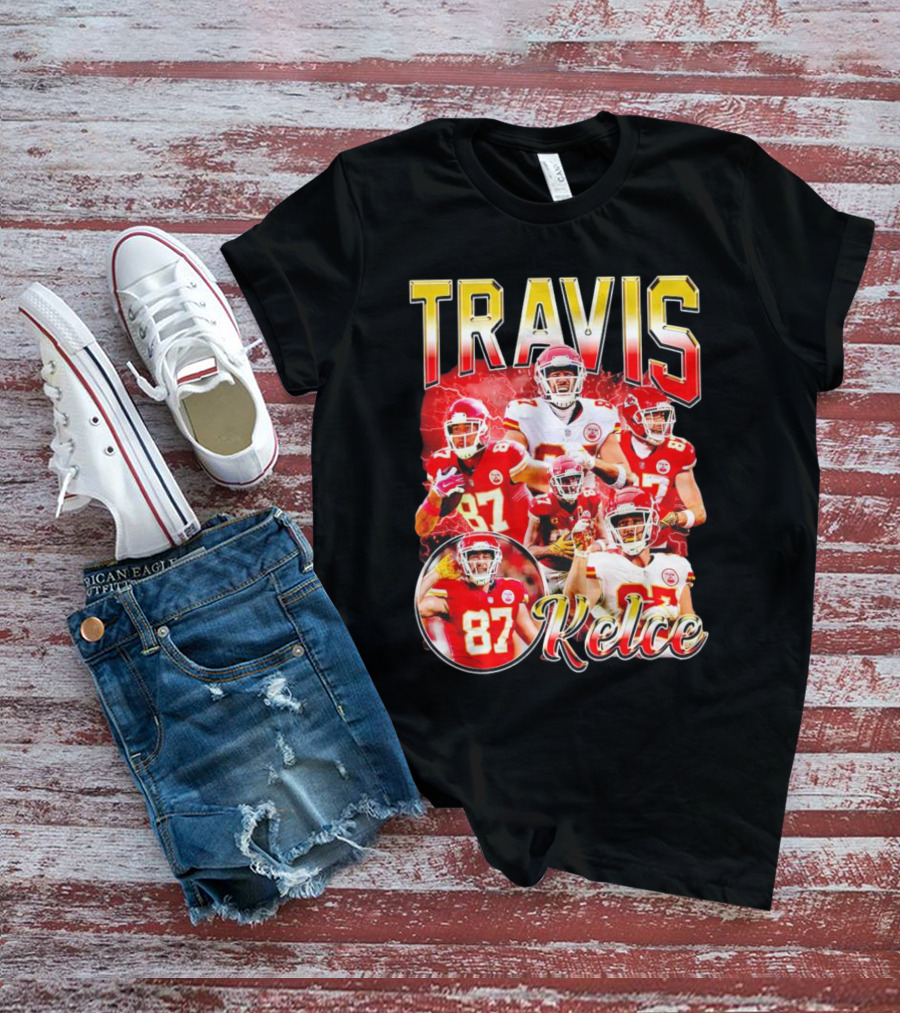 Travis Kelce Kansas City Chiefs Football NFL 87 T-Shirt