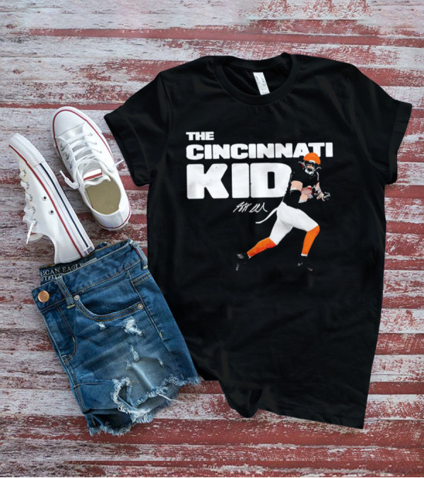 Trey Hendrickson Cincinnati Bengals The Cincinnati Kid Signature Football Gear T-Shirt