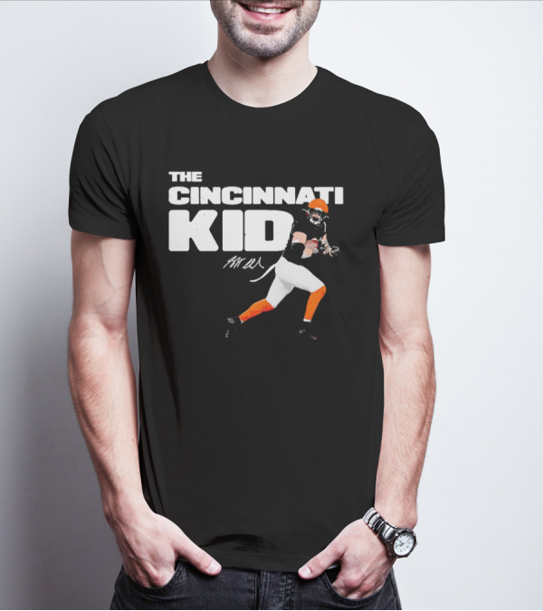 Trey Hendrickson Cincinnati Bengals The Cincinnati Kid Signature Football Gear T-Shirt