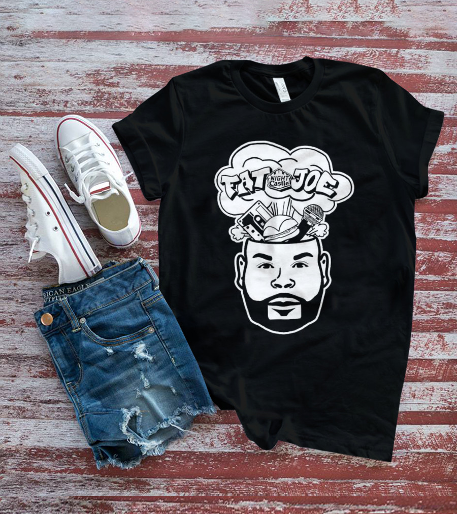 Fat Joe Night Castle Music And Burgers Icons T-Shirt