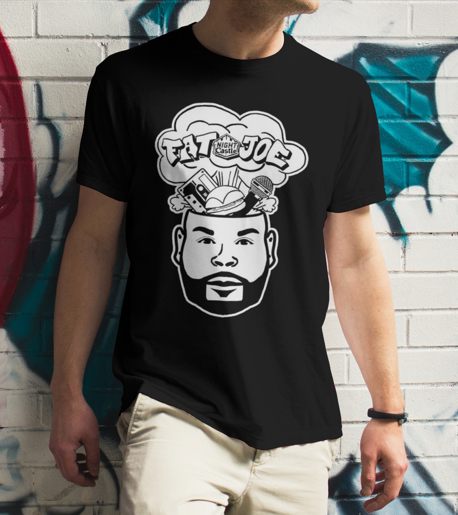 Fat Joe Night Castle Music And Burgers Icons T-Shirt