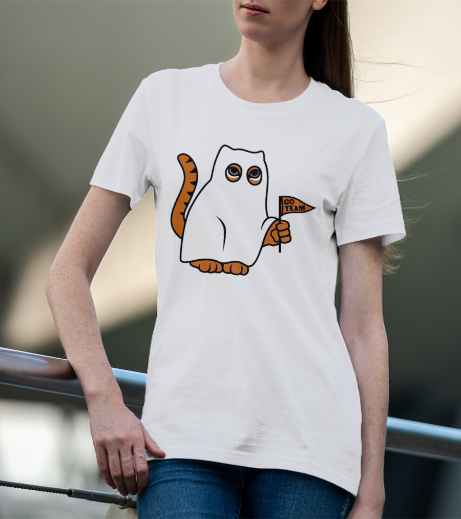 Ghost Tiger Cincy Football Go Team T-Shirt
