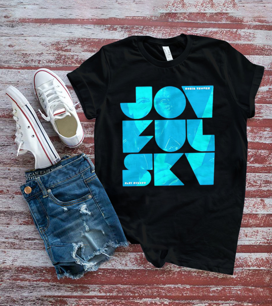 Robin Trower Joyful Sky Album Cover Art By Hari Schneider T-Shirt