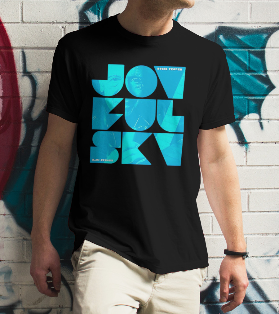 Robin Trower Joyful Sky Album Cover Art By Hari Schneider T-Shirt