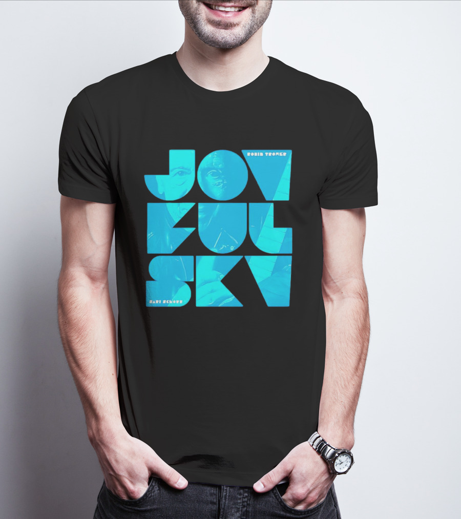 Robin Trower Joyful Sky Album Cover Art By Hari Schneider T-Shirt