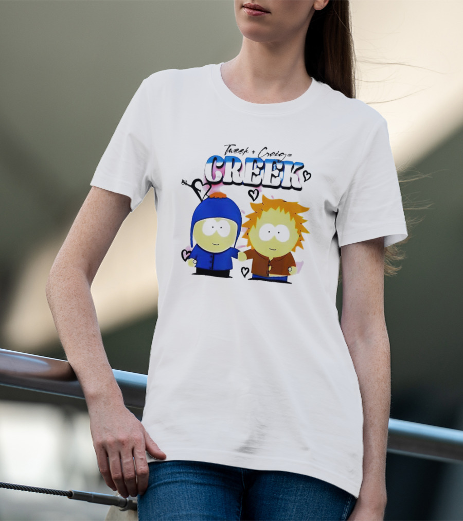 Tweek + Craig = Creek South Park T-Shirt
